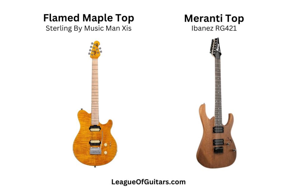 Flamed Maple Top Guitars