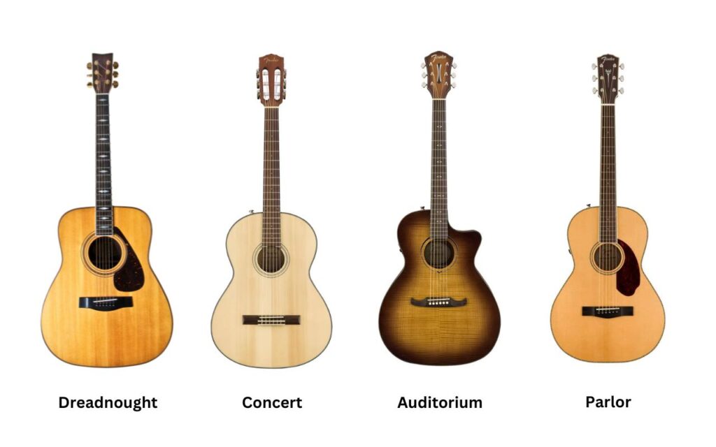 Types Of Acoustic Guitars